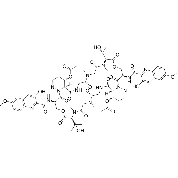 Luzopeptin A 75580-37-9